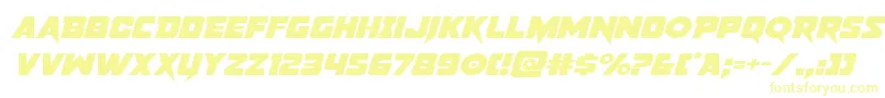 pistoleerexpandital Font – Yellow Fonts