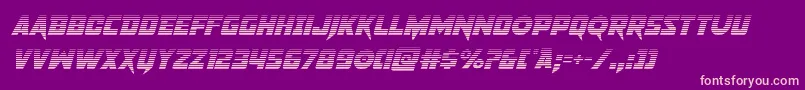 pistoleergradital Font – Pink Fonts on Purple Background