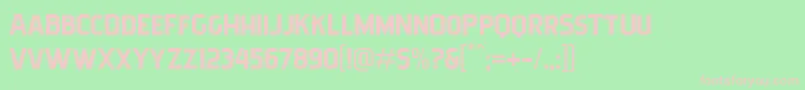 Подробнее о шрифте Pittsbrook Sans Шрифт Pittsbrook Sans – розовые шрифты на зелёном фоне