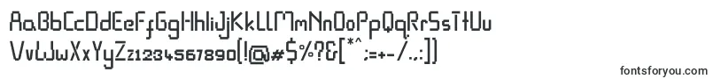 Pixel Rand-fontti – Tekno-fontit
