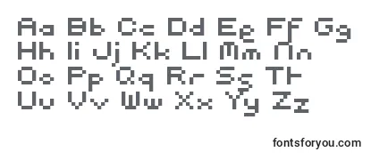 Шрифт Pixel