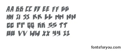 Pixelpunk boldital Font