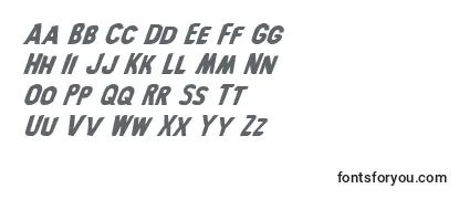 BronicItalic Font