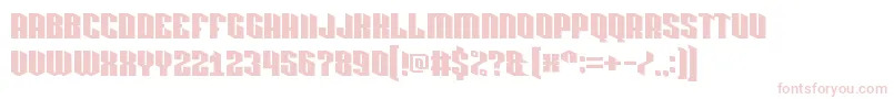 pixlashed 15 Font – Pink Fonts on White Background