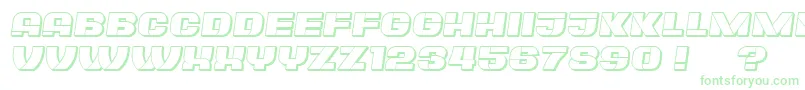 Więcej informacji o czcionce PlagiatHollow Italic Czcionka PlagiatHollow Italic – zielone czcionki