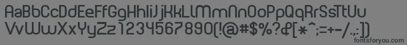 PLANE    Font – Black Fonts on Gray Background