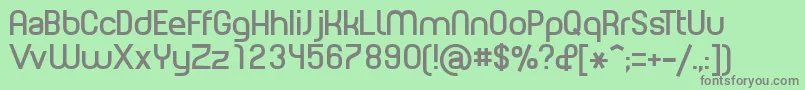 PLANE    Font – Gray Fonts on Green Background