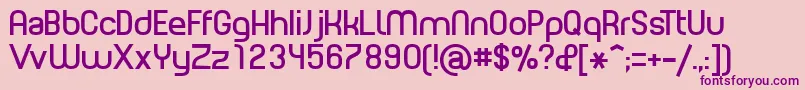 PLANE    Font – Purple Fonts on Pink Background