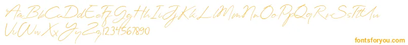 Planets Signature Font – Orange Fonts