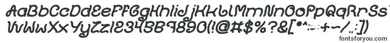 Шрифт Plant On Lawn Bold Italic – OTF шрифты
