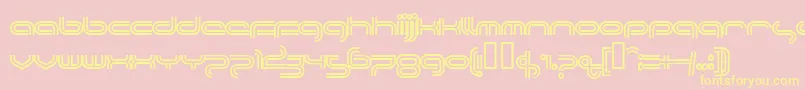 PLANTC   Font – Yellow Fonts on Pink Background