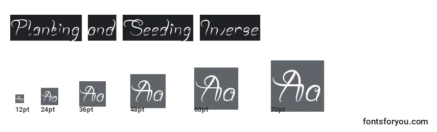 Planting and Seeding Inverse Font Sizes