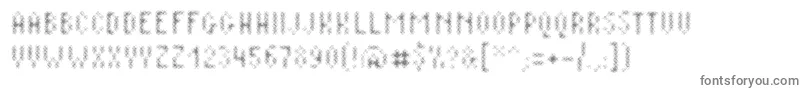 Plaq   108-Schriftart – Graue Schriften