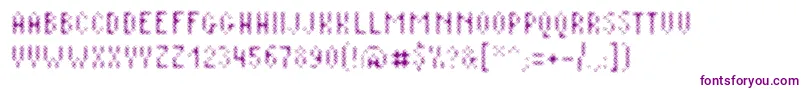 Plaq   108 Font – Purple Fonts