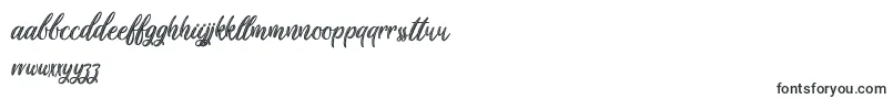 Fonte Plastic Beauty – fontes sudanesas