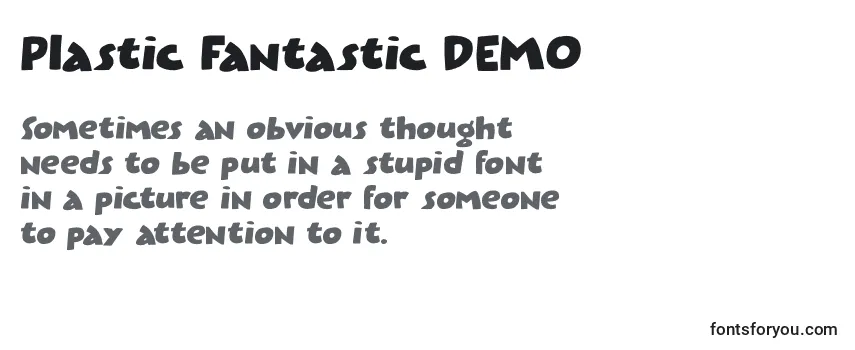 Plastic Fantastic DEMO-fontti