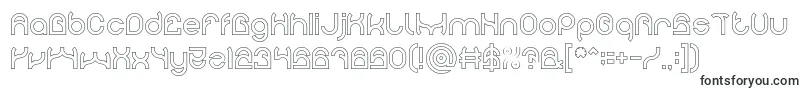 PLASTIC Hollow Font – OTF Fonts