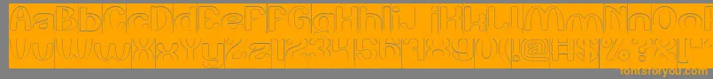 Подробнее о шрифте Play The Game Hollow Inverse Шрифт Play The Game Hollow Inverse – оранжевые шрифты на сером фоне