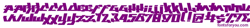 Czcionka play this game – fioletowe czcionki