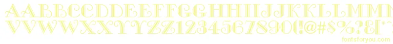 BalerinaNormal Font – Yellow Fonts