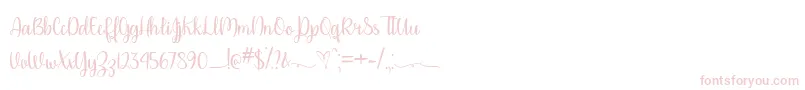 Please Dont Take My Man   Font – Pink Fonts on White Background