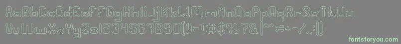 More about PLEASE FORGIVE ME Hollow Font PLEASE FORGIVE ME Hollow Font – Green Fonts on Gray Background