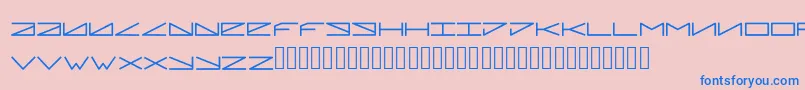 fuente Pleiadian – Fuentes Azules Sobre Fondo Rosa