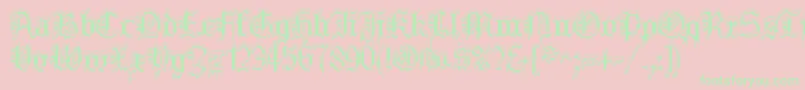 More about PlymouthRock SnowDusted Font PlymouthRock SnowDusted Font – Green Fonts on Pink Background