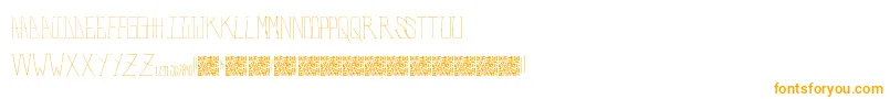PolarBears-fontti – oranssit fontit