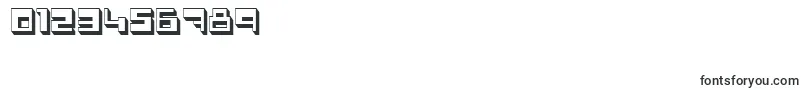 Polgnpwr-Schriftart – Schriften für Zahlen und Nummern