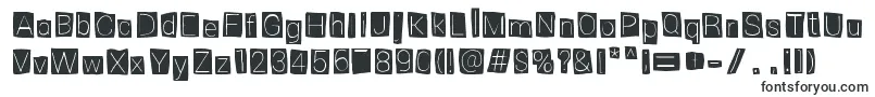 Шрифт Pollito Peligroso – декоративные шрифты
