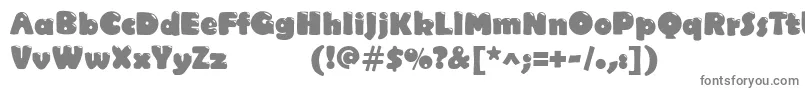 Polo Bubble Font – Gray Fonts