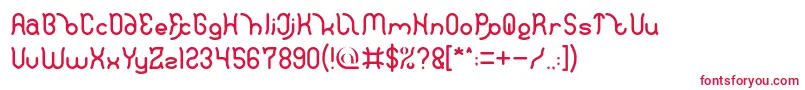Polysoup Font – Red Fonts
