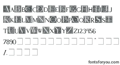 Pompei font – Fonts For Initials