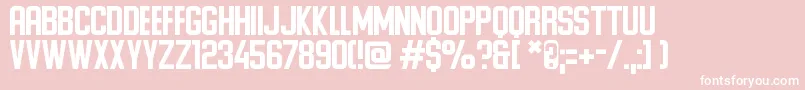 Lisätietoja Ponter-fontista Ponter-fontti – valkoiset fontit vaaleanpunaisella taustalla