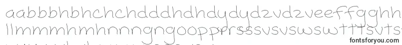 Шрифт Popcorn Mountain  Standard Thin – шона шрифты