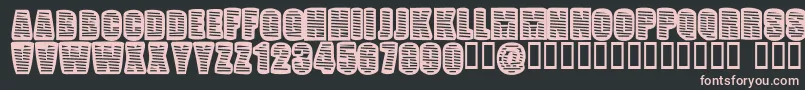 POPWEI   Font – Pink Fonts on Black Background