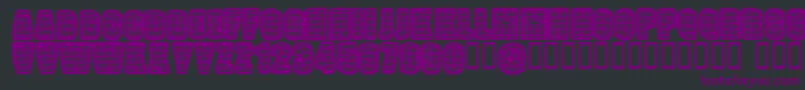 POPWEI   Font – Purple Fonts on Black Background