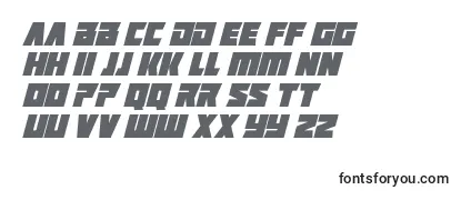 フォントPositrons Italic