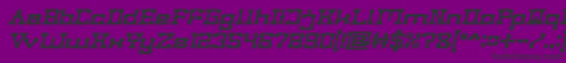 Подробнее о шрифте POST ROCK Bold Italic Шрифт POST ROCK Bold Italic – чёрные шрифты на фиолетовом фоне