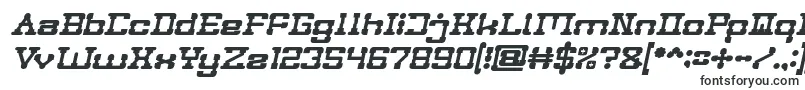Czcionka POST ROCK Bold Italic – czcionki dla Microsoft Word