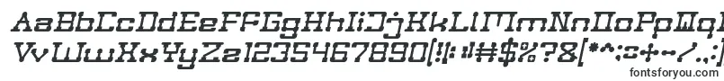 POST ROCK Italic-Schriftart – Schriften für Microsoft Office