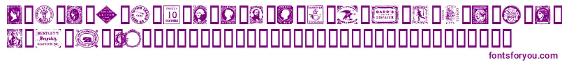 postagestamps Font – Purple Fonts