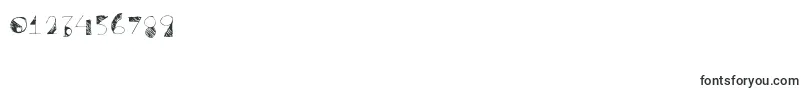 Postructure Font – Fonts for Numbers and Digits
