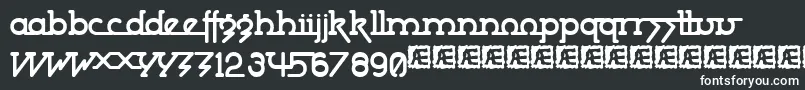 フォントpowdwrk5 – 白い文字