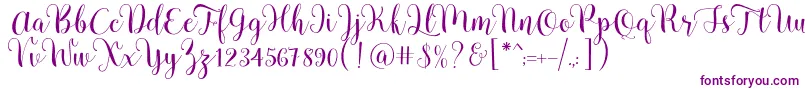 Pradyse Script Free Demo Font – Purple Fonts