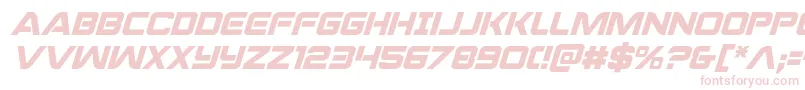 Czcionka praetorianital – różowe czcionki