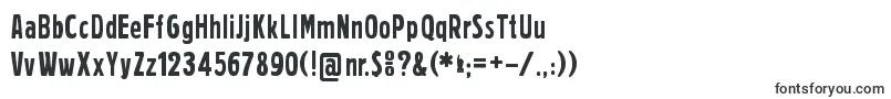 Шрифт Prager Headlines – технические шрифты