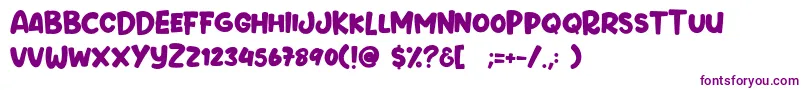 Prancer Deer Font – Purple Fonts