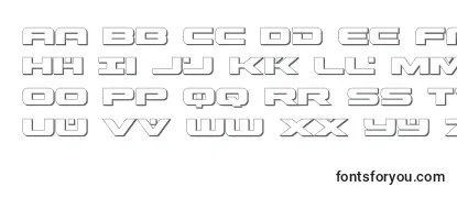 Обзор шрифта Predataur3d